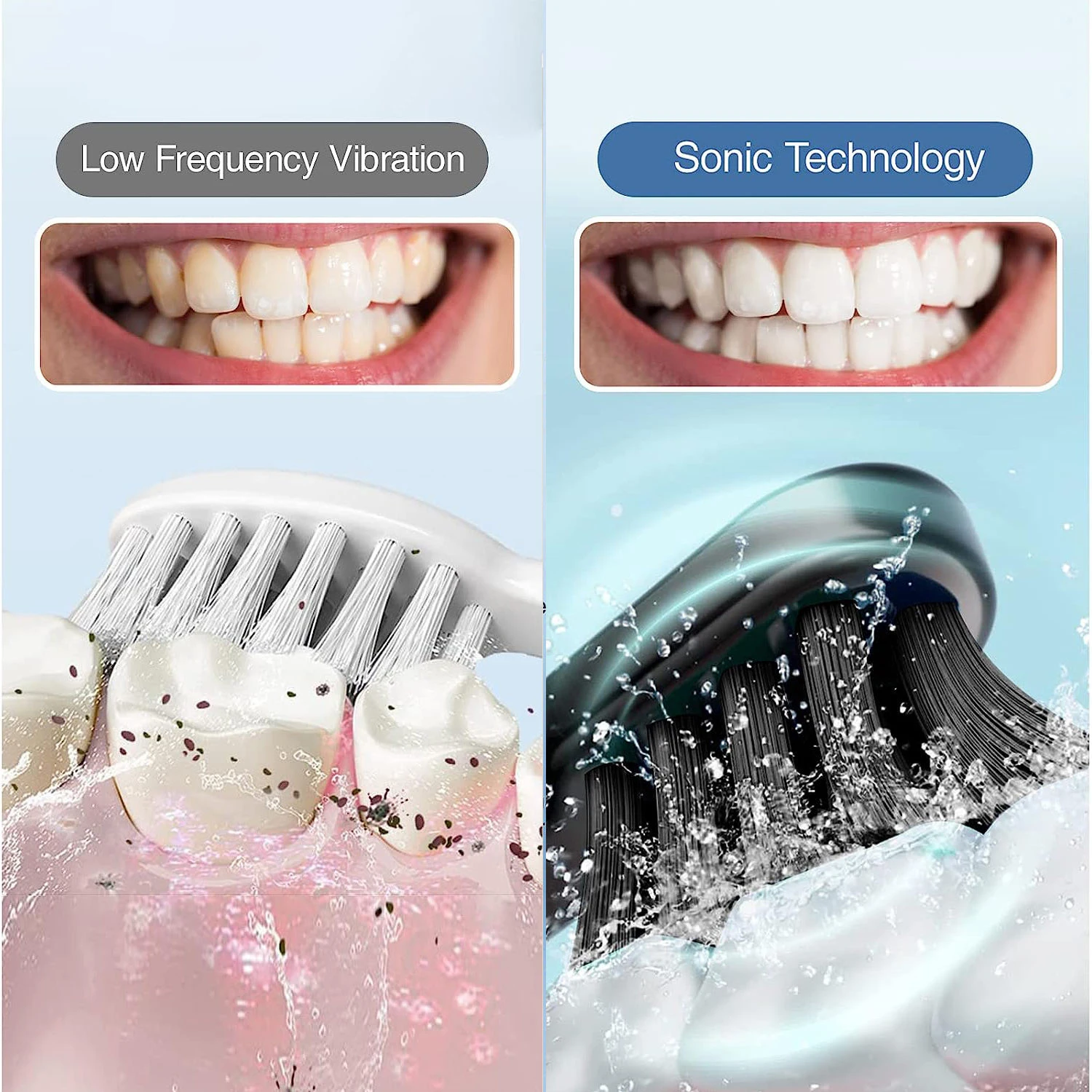 Private Label Teeth Whitening Tooth Brush Intelligent Sonic Electric Toothbrush for Adult