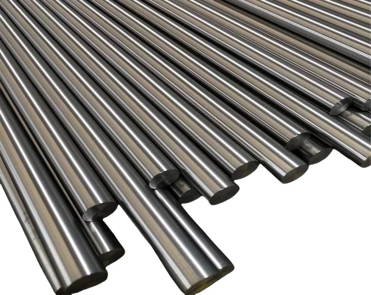 High Temperature Hot Rolled Nickel Alloy EN-DIN NiCr22mo9Nb Inconel 600 601 625 718 Incoloy 800 Bright Round Bar