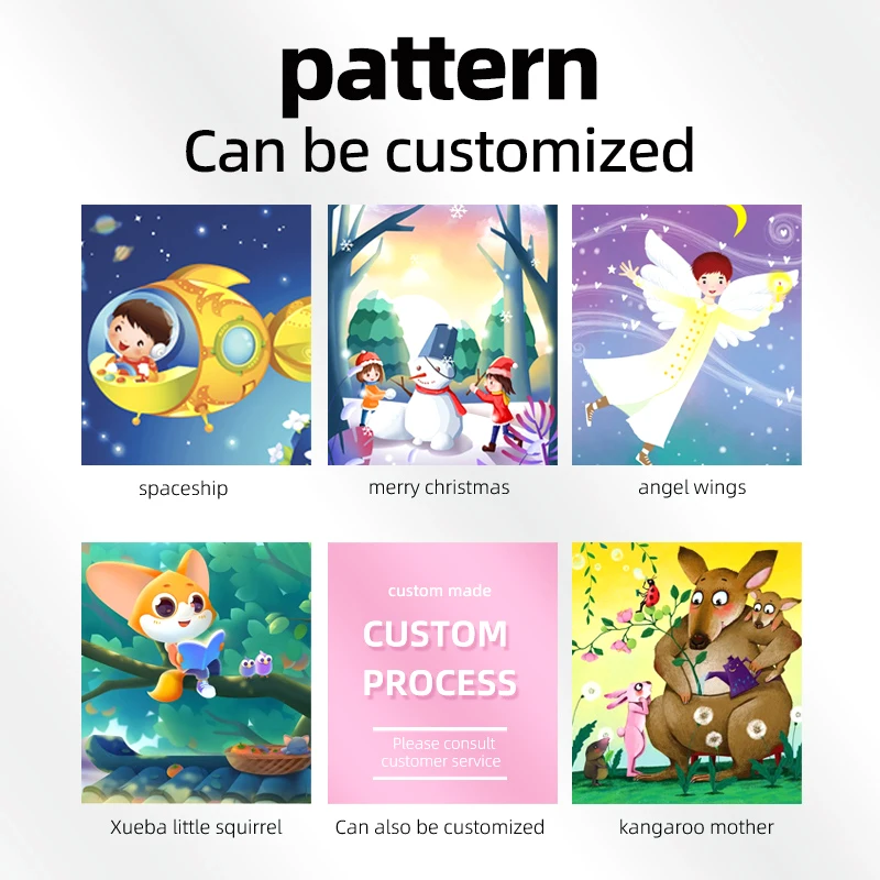 Custom School 6.5Inch 360 Change One Key Delete Surface Unicorn Pencil Case With Lcd Writing Tablet Kids