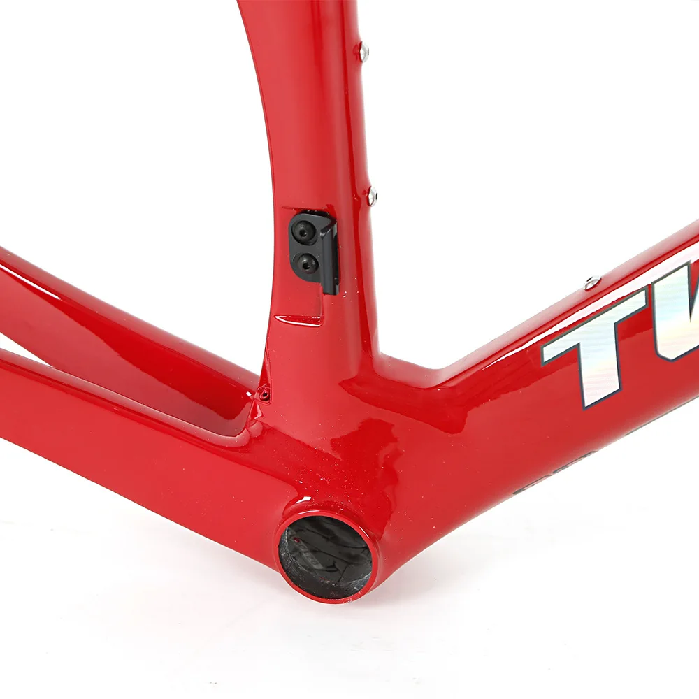 Factory Direct Sale cheap carbon fiber road Bicycle Frame 700C Tire Carbon Road Bike Frame Disc Brake Bike Frame for Adult