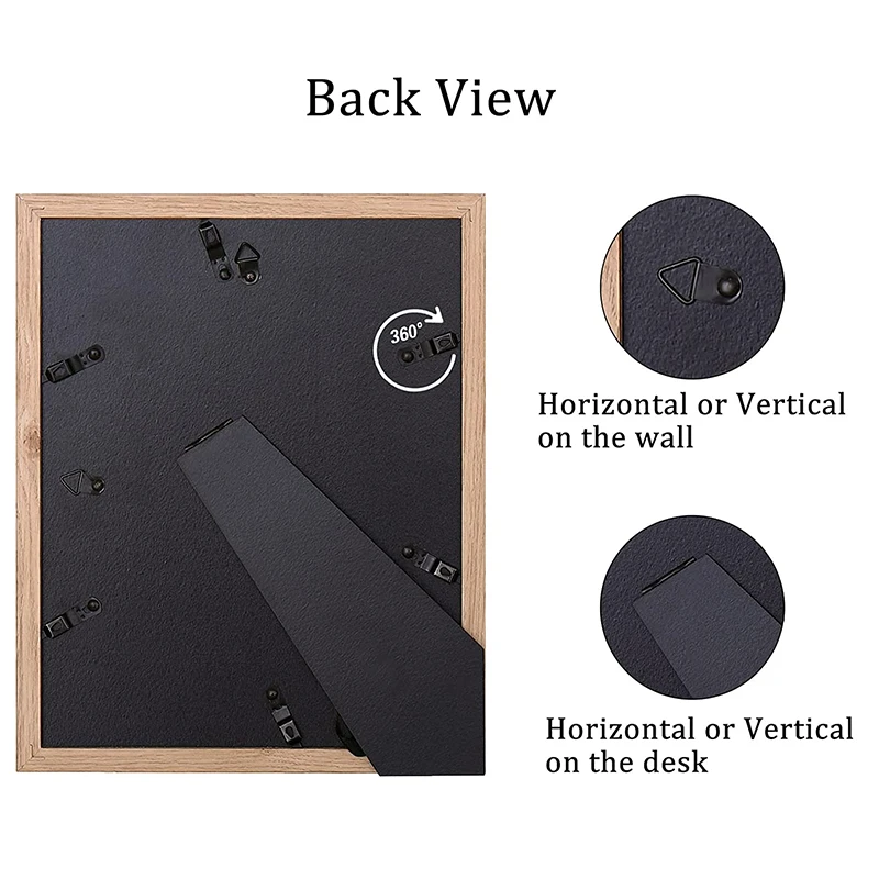 Hot Sale Simple Style Wood Custom Wall Photo Picture Frames For Home Decor