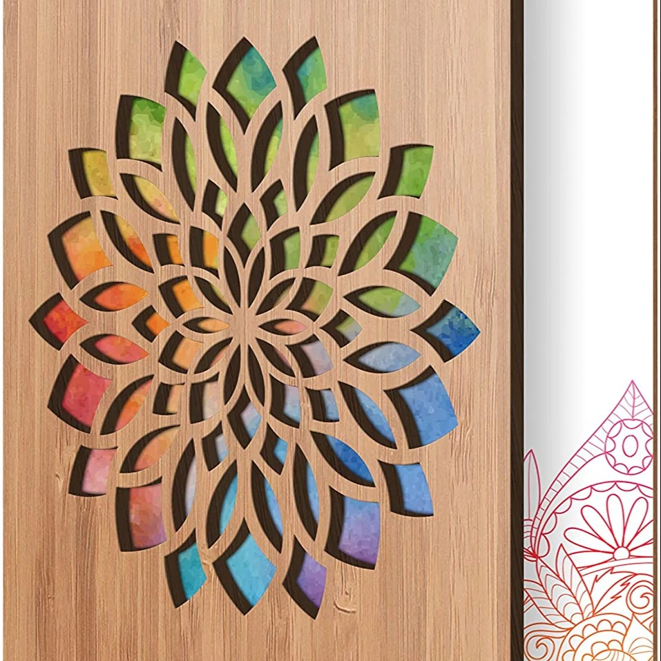 2022 Hot selling cake set decorative gift happy birthday day wooden happy birthday cards