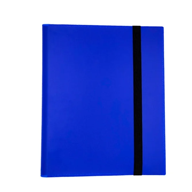 File folders waterproof binding sealing portable nine grid fixed PP table game collection card bag