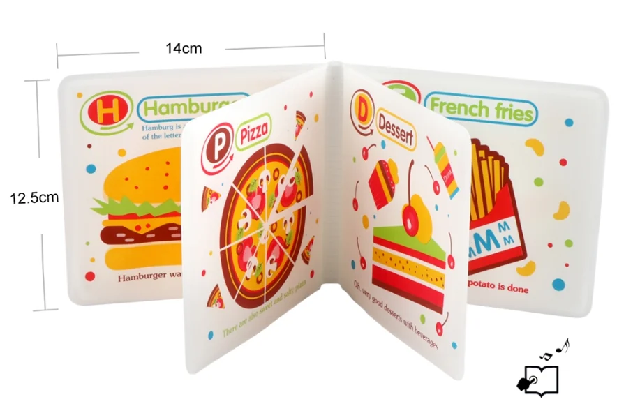 AMAZON HOT SALES Animals Educational Toys Nontoxic Fabric Soft Baby Cloth Books Washable Baby Bath Books