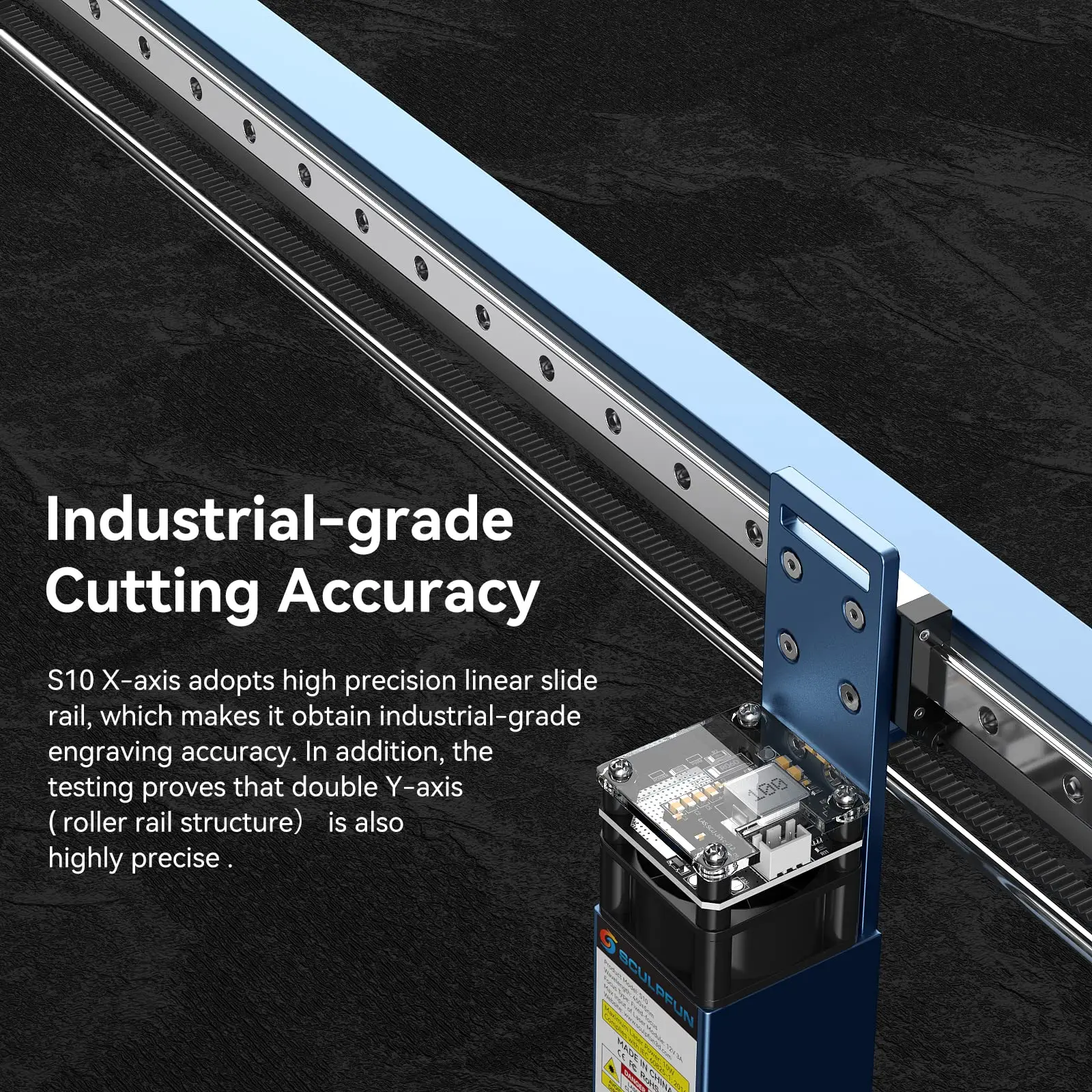 SCULPFUN S10 10W Optical Power Higher Accuracy Laser Cutter Engraving Machine Diode Laser Engraver for Wood and Metal