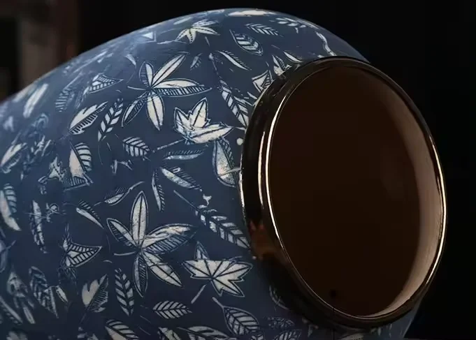 2024 Hot-sale vase wabi-sabi pottery new minimalist style luxury handmade high quality ceramic vases for home decor