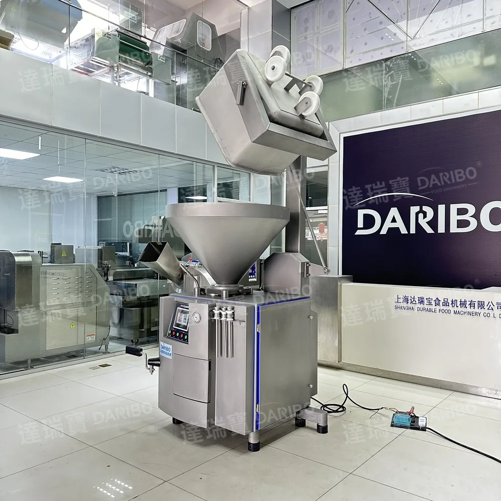 245L Vacuum Sausage Stuffing Machinery Salami Filler Beef Filling Equipment