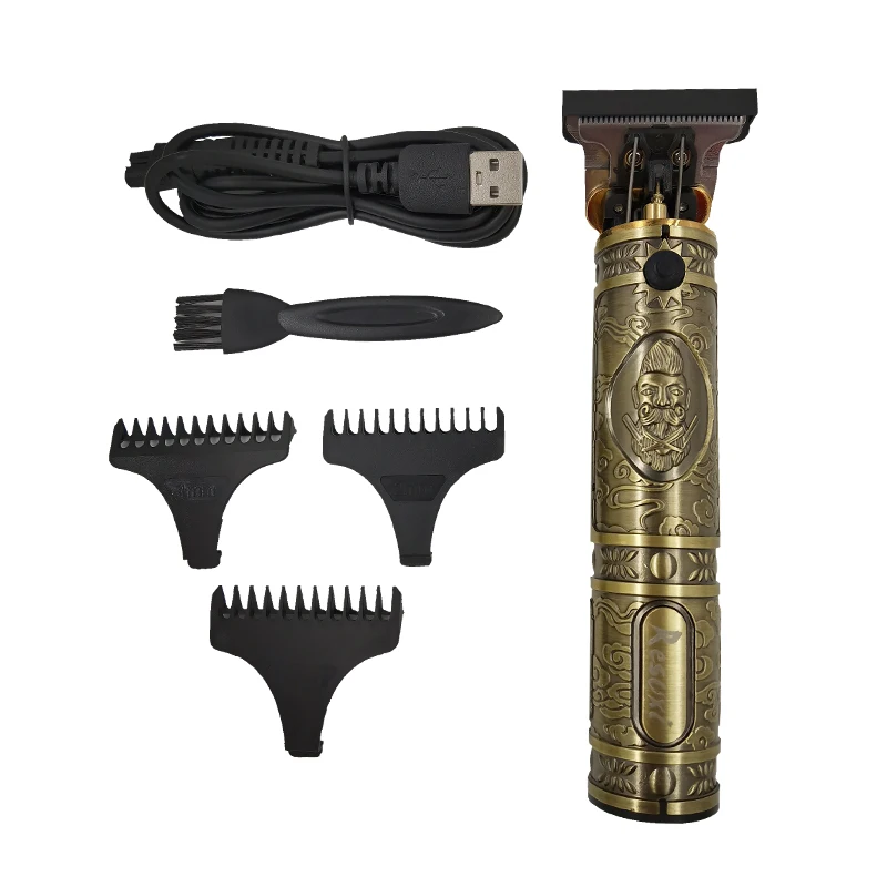Professional Metal Retail Wholesale Hair Cuter Small Electric Barber Blade Hair Trimmer for Man Baby Hair Clipper