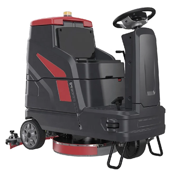 Industrial Sidewalk Sweeper Road Street Auto Floor Cleaning Machine