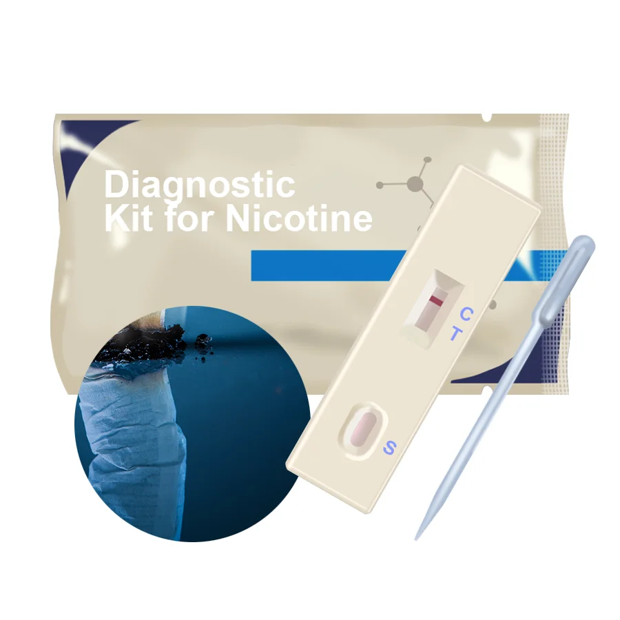 Home or Work Drug Test Cotinine Nicotine Tobacco COT Urine Testing Kit Nicotine test card Cigarettes/Tobacco/Smoke test