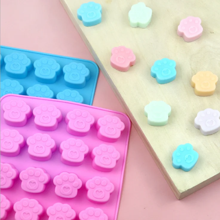 Moldes de navidad backen 3d mould baking tools chocolate cookie silicone christmas snowman molds