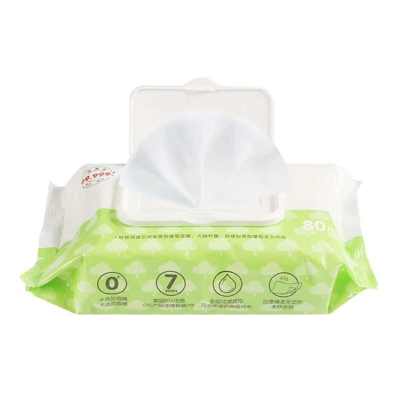 
PERFCT China wipes manufacturer Nonwoven Alcohol Free Portable Antibacterial Daily Cleaning Disinfectant Wet Wipes 