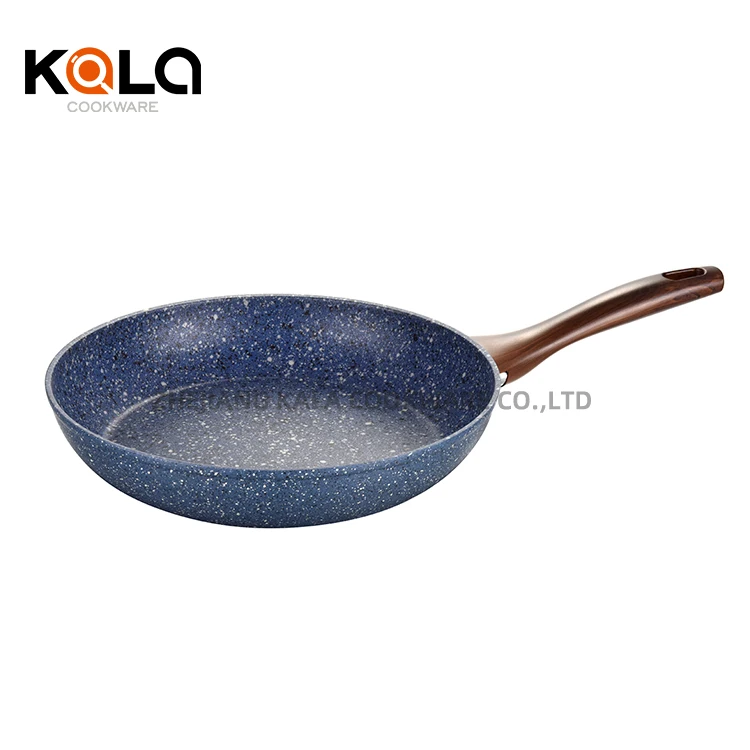 Kitchen Non-Stick Granite Cookware Set Marble Grill Frying Pan Forged Aluminum Cooking Pots Good Selling Spiral or Induction