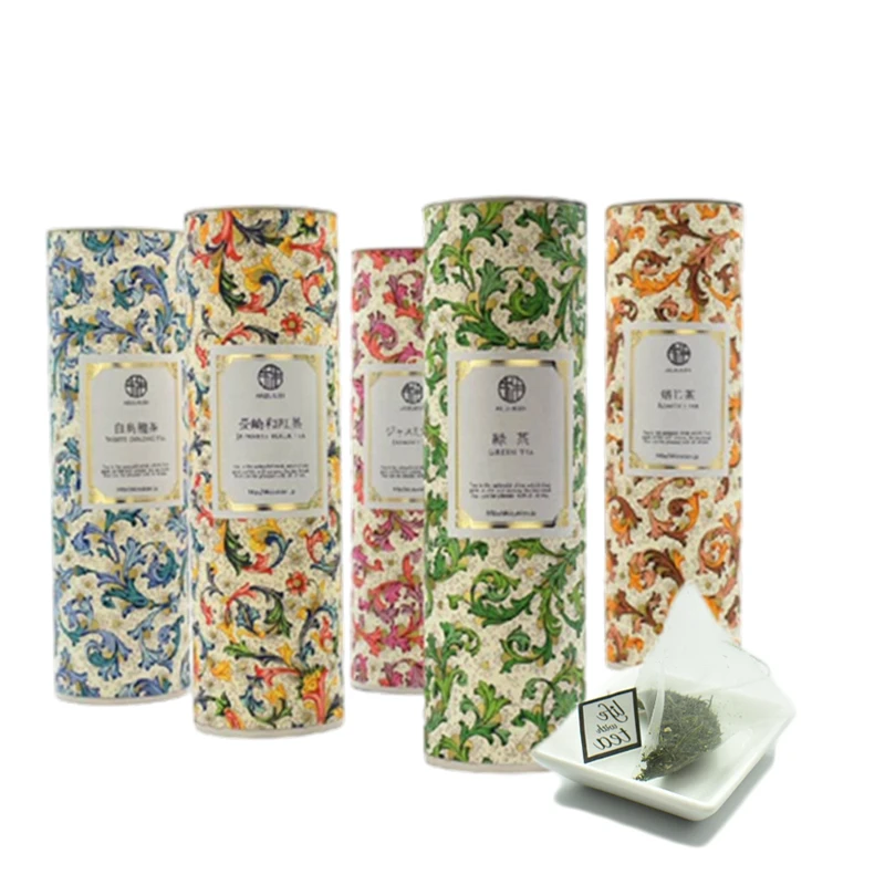 Gift packing roasted oolong herb flower dried tea from Japan