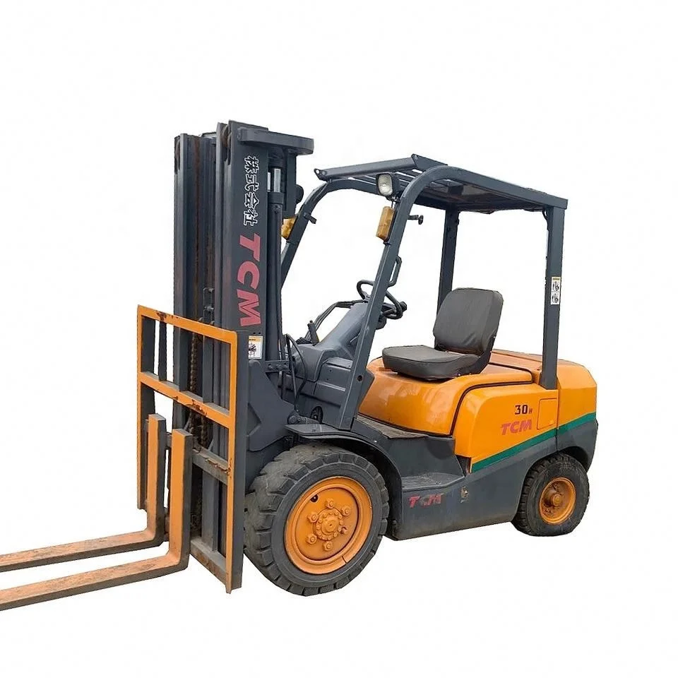 Japan Original Used 3 ton TCM Forklift TCM FD30 Forklift