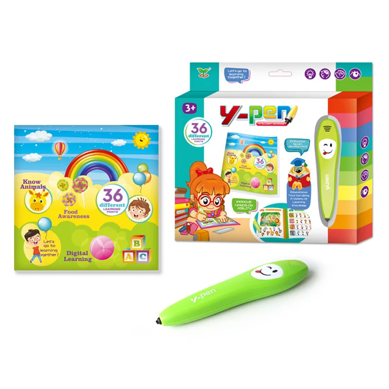 Talking Toy English Logic Judgment Sound Reading Y-pen Kids Digital Talking Pen Learning Machine for Kids