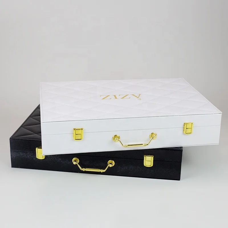 В наличии на складе деревянный Кожаный Подарочный чемодан коробка для хранения парик Косметическая Ювелирная Подарочная упаковка шоколада подарочная