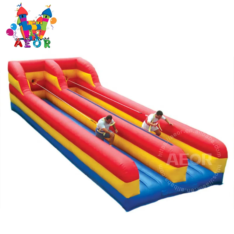 2 in 1 inflatable joust bungee sport game on sale, Inflatable Joust gladiator game inflatable bungee run game