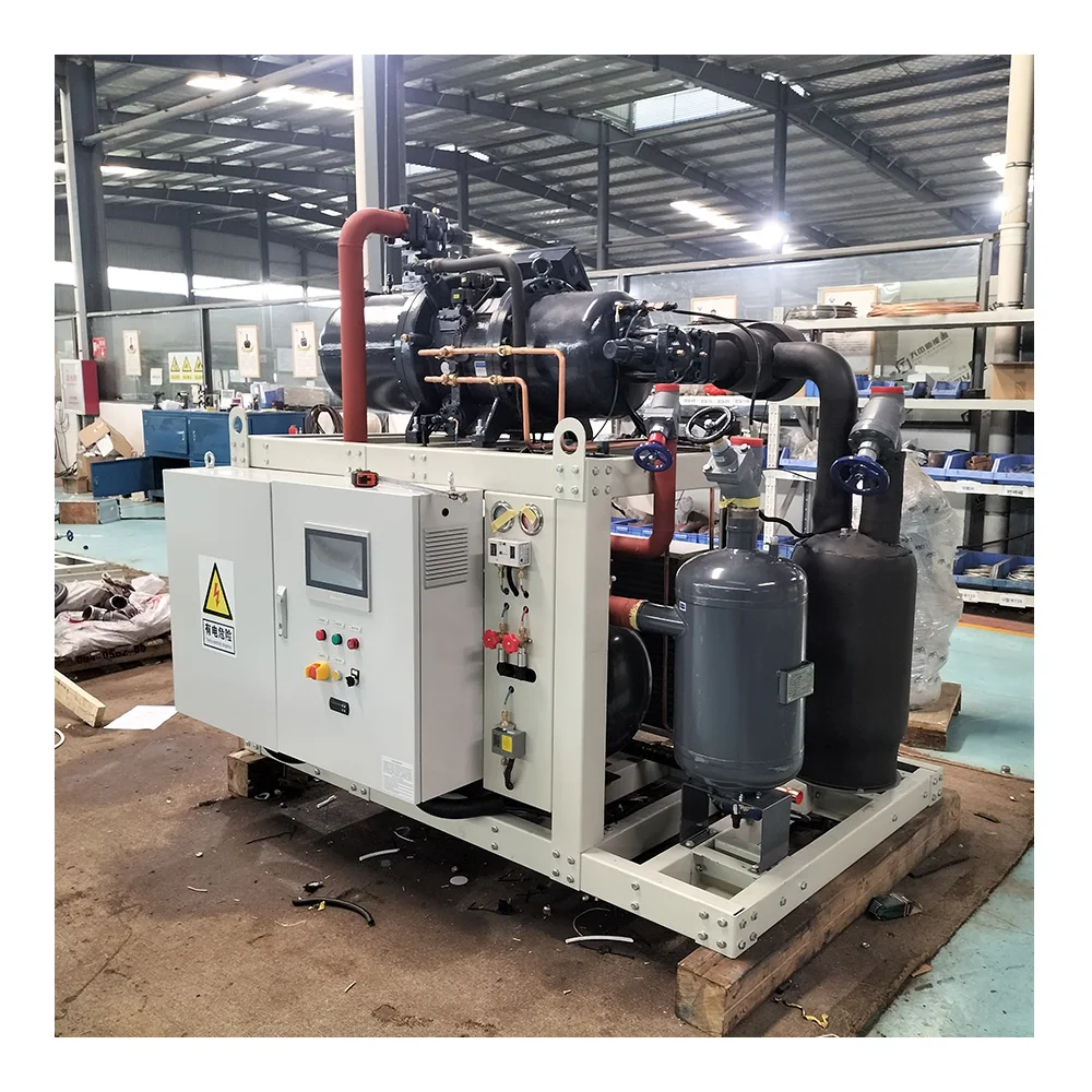 High Quality 15 hp industrial cold room condensing units air cooled screw compressors unit Refrigeration condensing unit