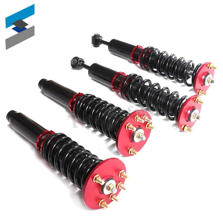 Coilover Struts Adjustable Height Coilovers Suspension Struts for 2001-2003 Acura CL /1999-2003 Acura TL /1998-2002 Honda Accord