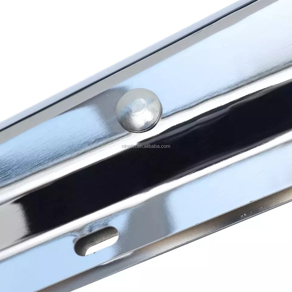 Semi truck accessories parts customize chrome mud flap hanger for universal american trucks