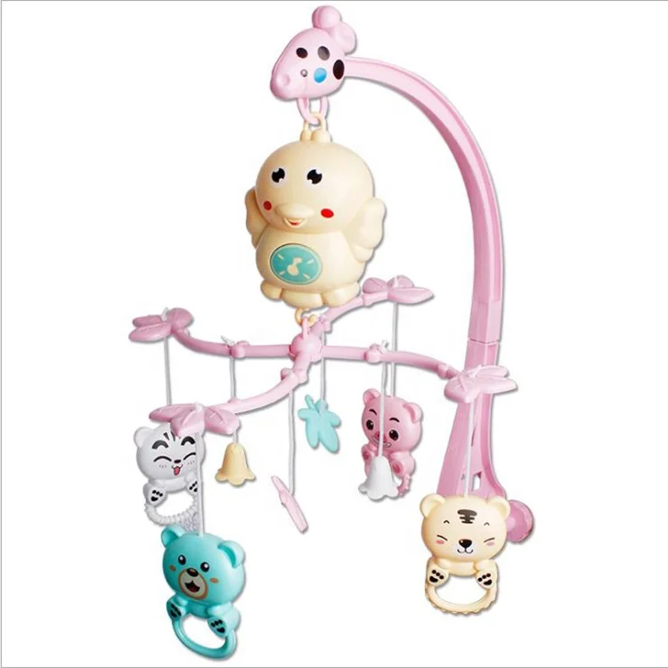 Детские игрушки для новорожденных кроватка колокольчик головоломка Раннее Образование Музыка вращающаяся кровать подвесная