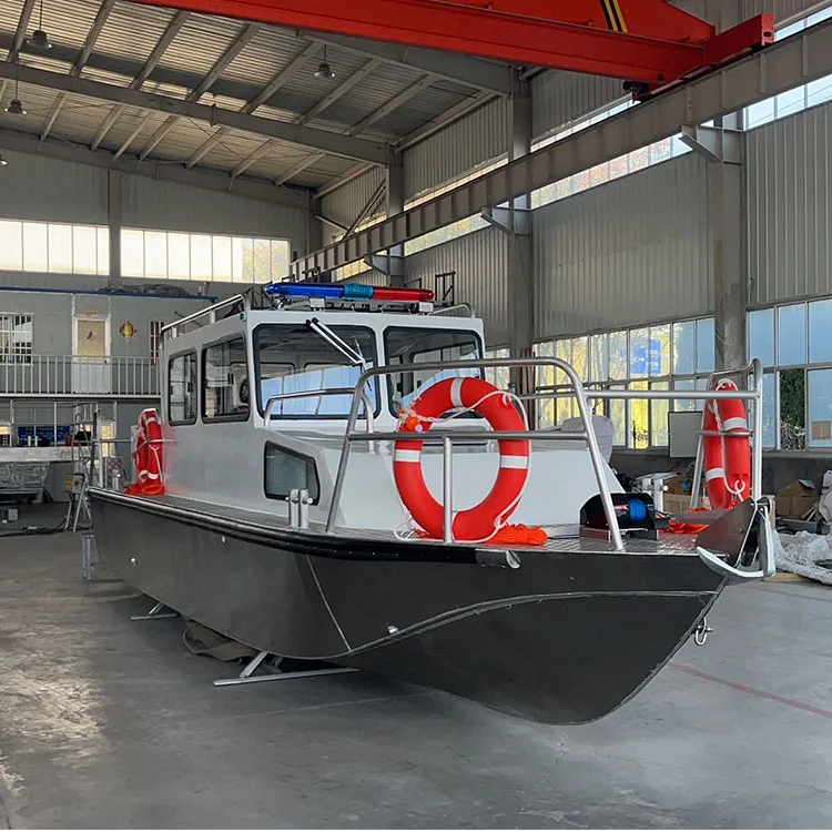 Горячая Распродажа Высокая емкость открытого моря алюминиевый патрульный пилот сигнальный катер транспортный