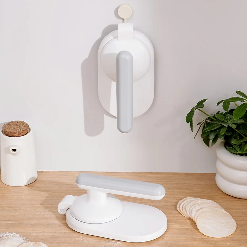 New Dumpling Skin Pressing Tool for Home Use Dumpling Making Steamed Bun Mold Dumpling Rolling Leather Maker