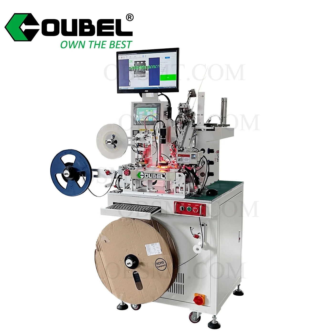Carrier Tape Sealing Machine SMD Chips Packing Machine With High Precision