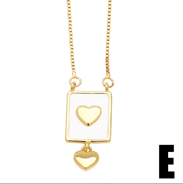 Popular New religious Jewelry Dainty 18k Gold Plated White Enamel Virgen de Guadalupe St Benedict Scapular Necklace