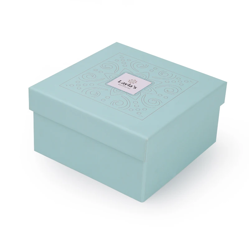 custom logo luxury chocolate box with 2 dividers art paper chocolate boxes packaging small chocolate candy gift  boxes