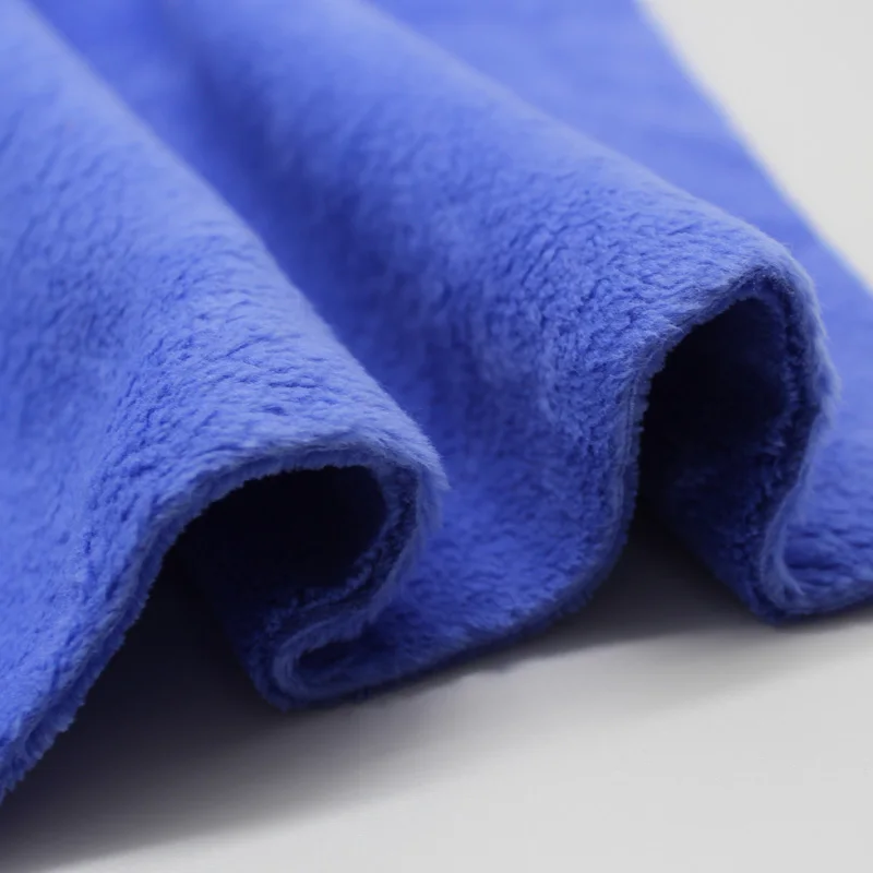 Hot Sale 80% polyester + 20% polyamide  Microfiber Velvet Coral Fleece Fabric Drying Car
