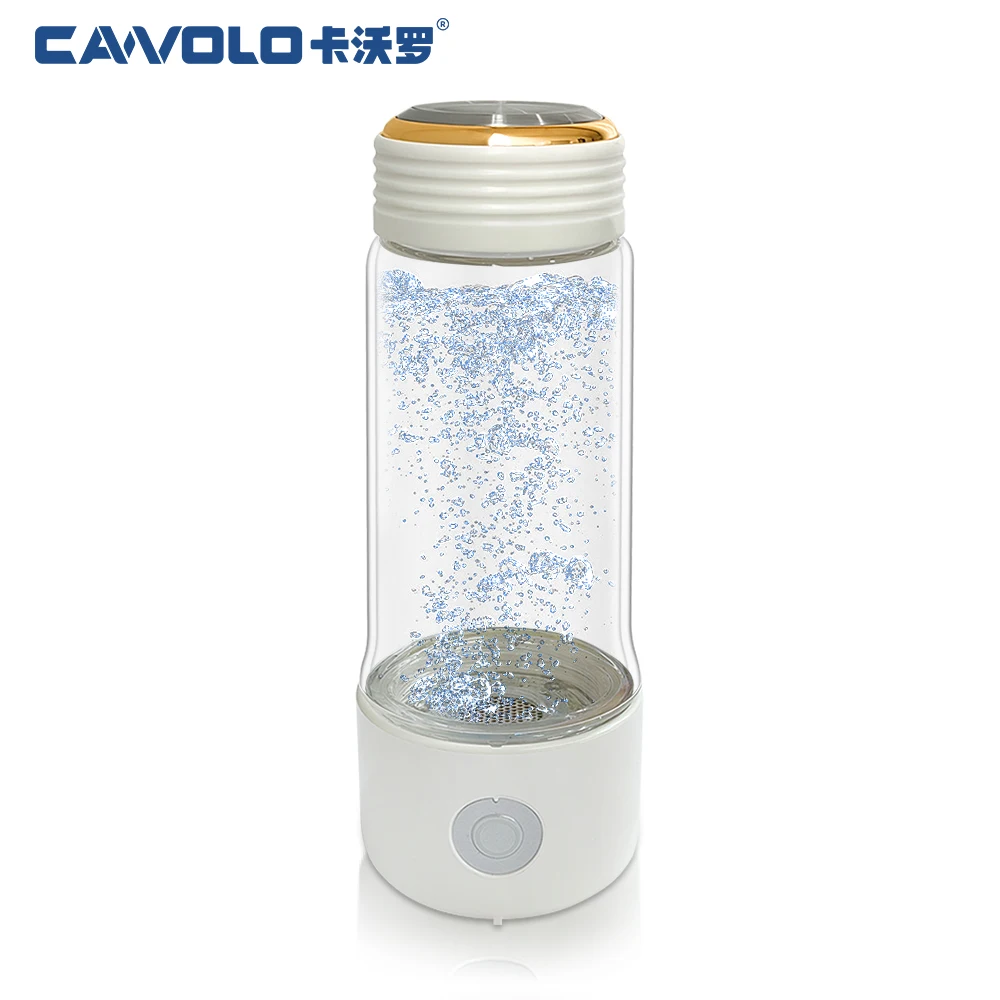 Portable Hydrogen Water Bottle Generator Spe Pem 400ml Hydrogen Water Maker Hydrogen and oxygen separation h2 Rich Water Cup