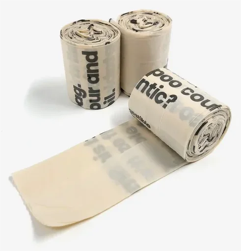 100% Биоразлагаемые Компостируемые экологически безопасные герметичные пакеты для домашних отходов собак