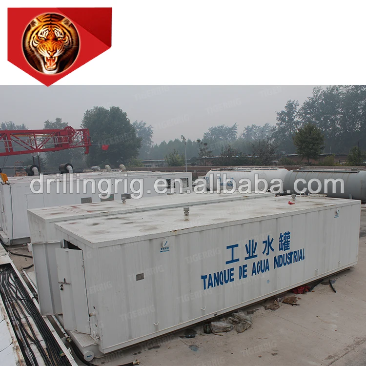 Cheap price custom made new technology industrial water tank for solid control equipment oilfield