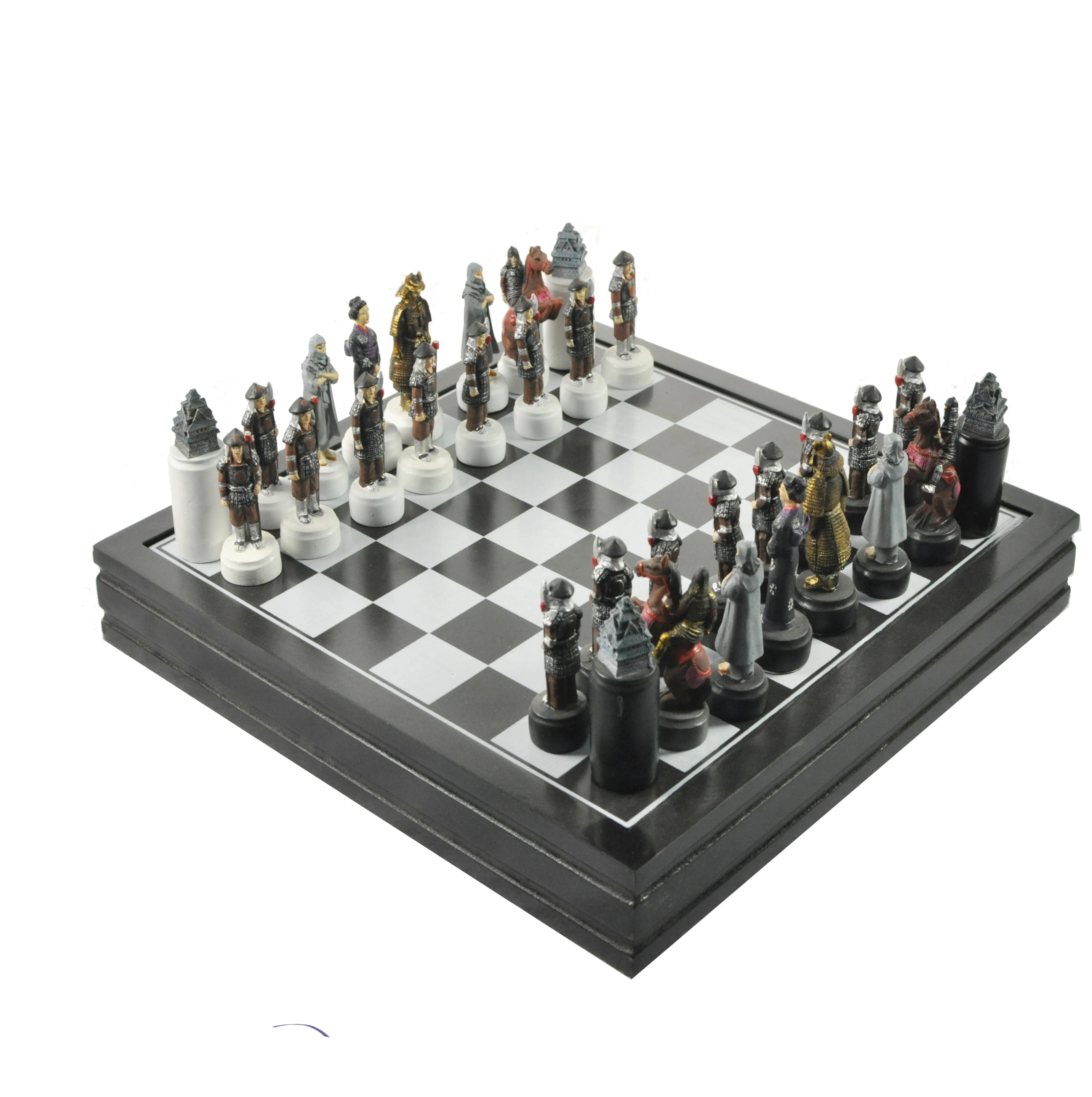 Высококачественный набор шахматных фигур из смолы