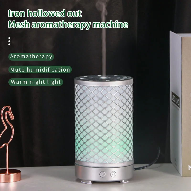 Cool Mist Electric Diffuser Ultrasonic 100ml Air Humidifier White Aroma Stone Diffuser