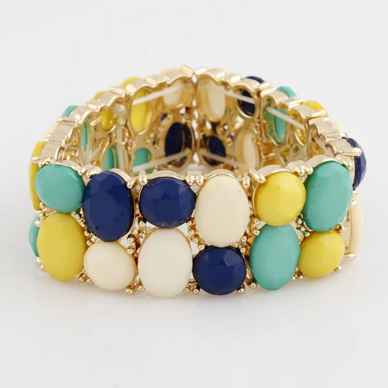 S212 Fashion Statement Bangle Women Elastic Bangle