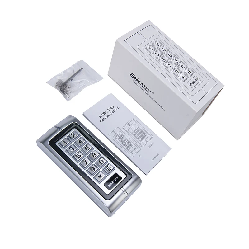  sebury BC2000 or K2 model rfid card door access control keypad with 125KHZ em