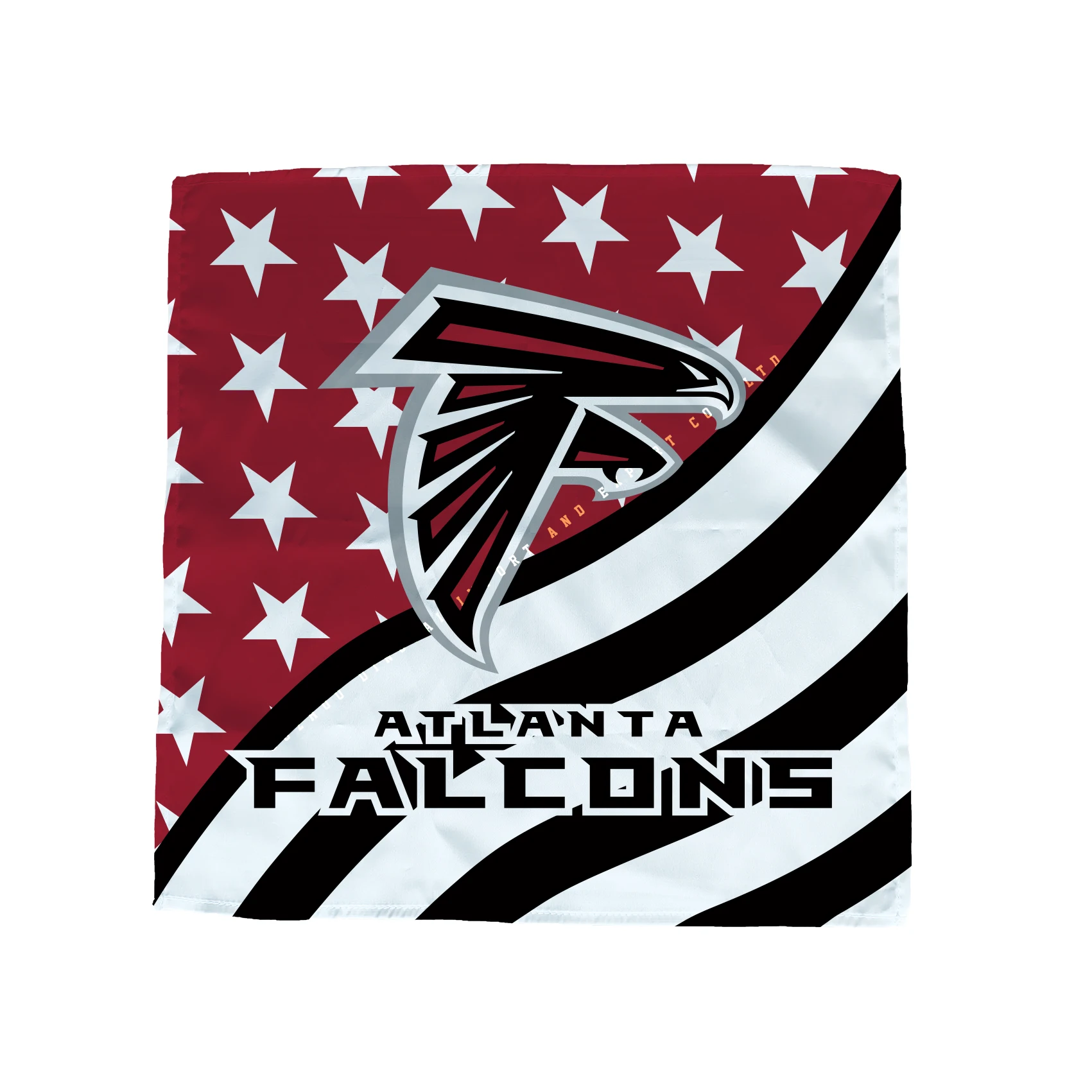 30x30cm 55x55cm 90x90cm  Atlanta Falcons  Multifunction Durable Use  Bandana custom magic square headband large handkerchief