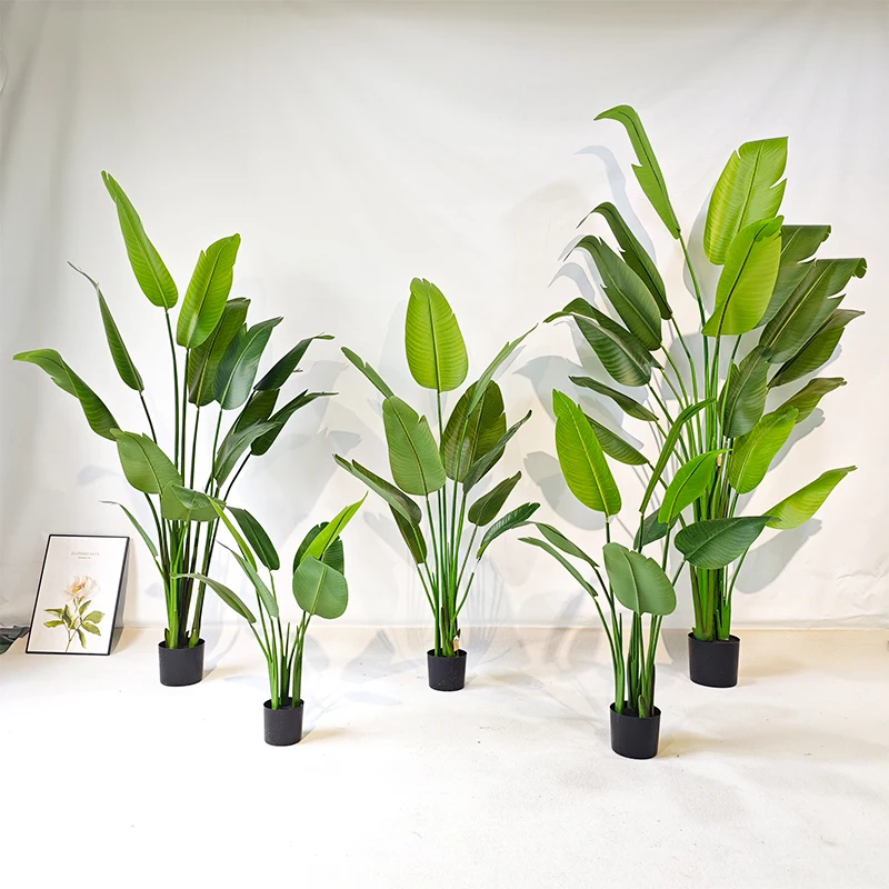 Modern Nordic Oriental Coastal Tropical Artificial Plant Artificial Tree Artificial Bonsai For Home Kids Room  Kitchen