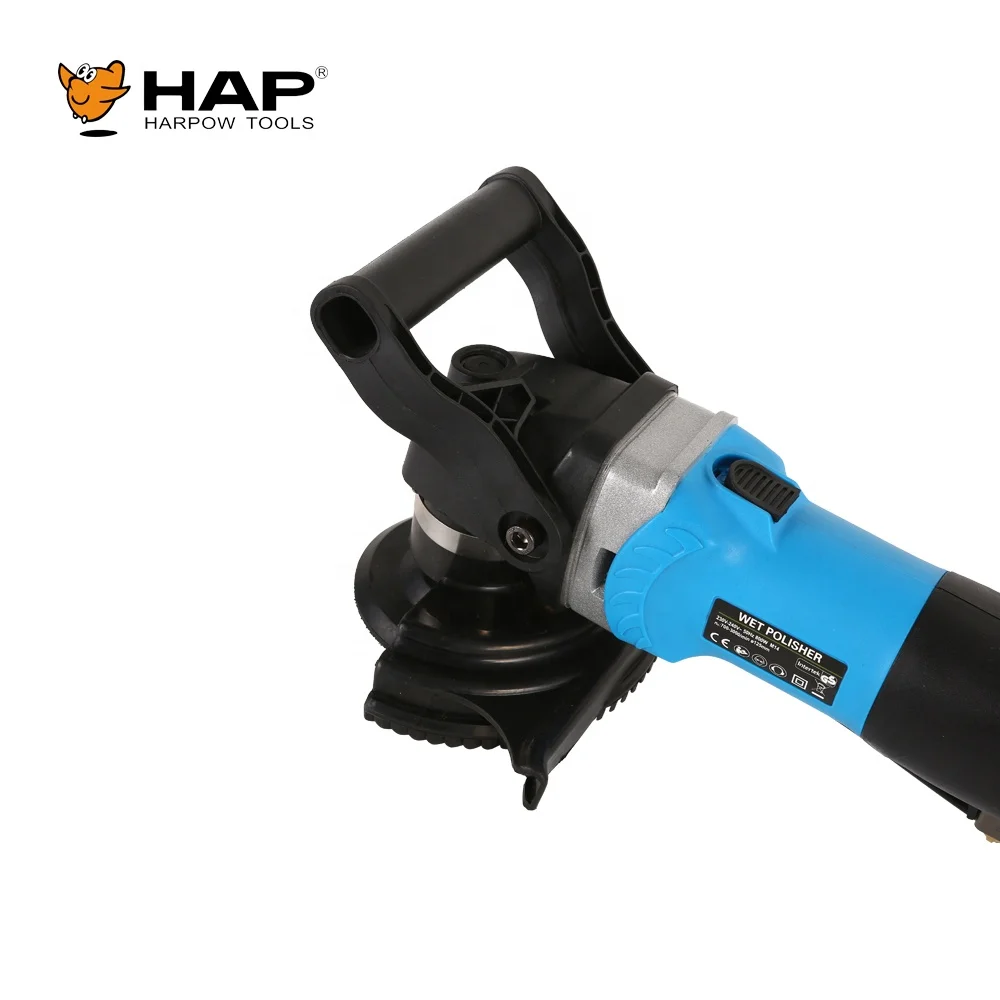 Electric wet marble polishing machine 800W 7A 700-3000RPM variable speed wet stone polisher for marble granite stone