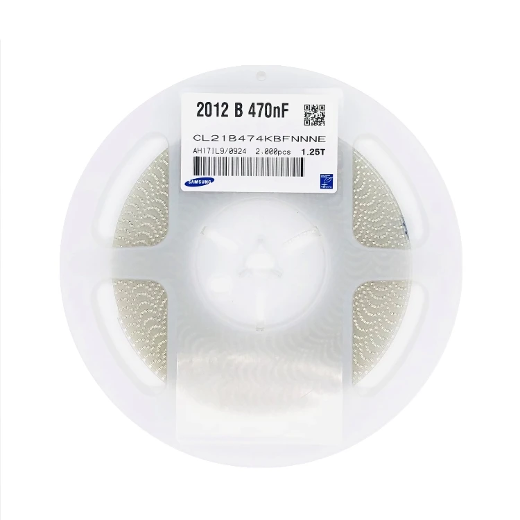 New and good price smd ceramic capacitors 0805 474K 470nf 50V X7R 10% mlcc capacitors