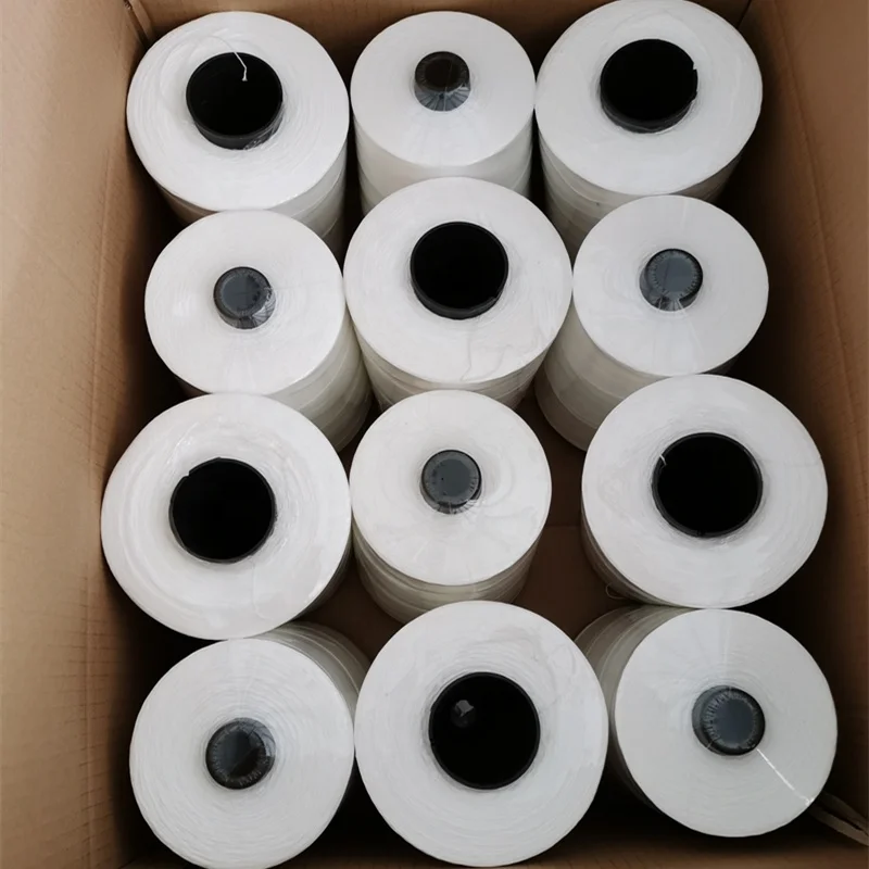 Polyester Sewing Thread Bag Closing Thread 20/4 20/6 20/9 for Close PP woven Bags
