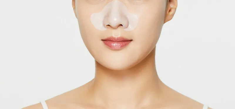 Korean Skin Care Blackhead Remover 3 Step Nose Pore Strips for Nose Care With Hazel Witch Green Tea Extract