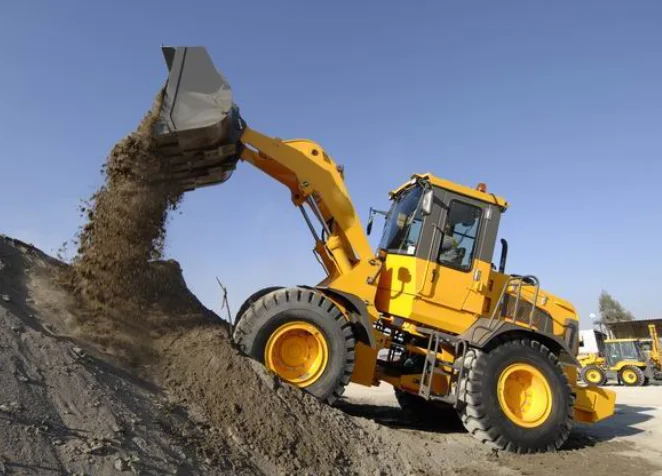 Wheel loaders low height hopper spare parts loader