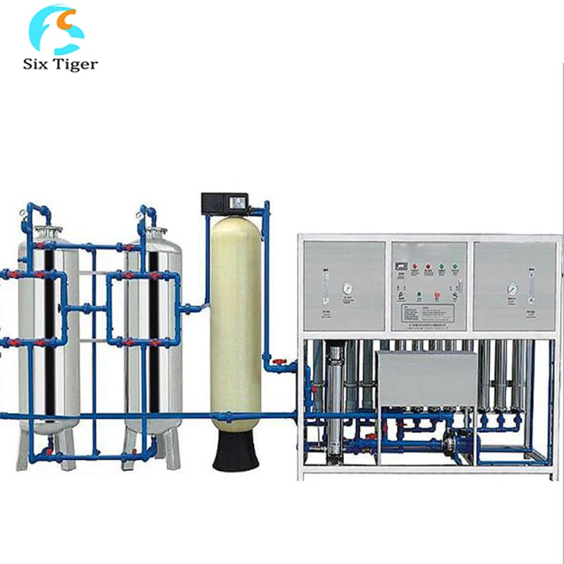 500 LPH Small house/Home Use Drinking Water RO Purifier System with SS ACF filter Quartz sand filter