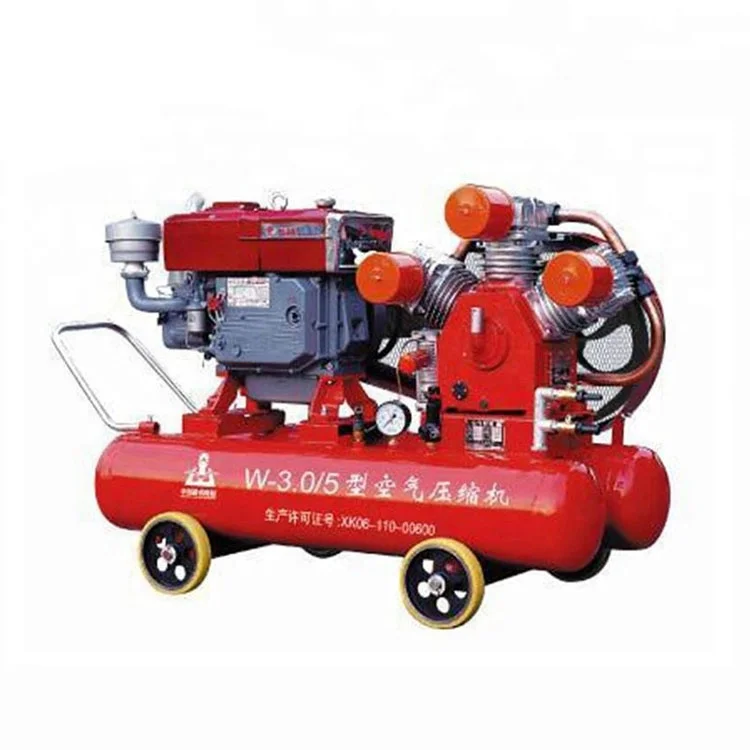  Портативный поршневой воздушный компрессор Kaishan W-3.2/7 25hp