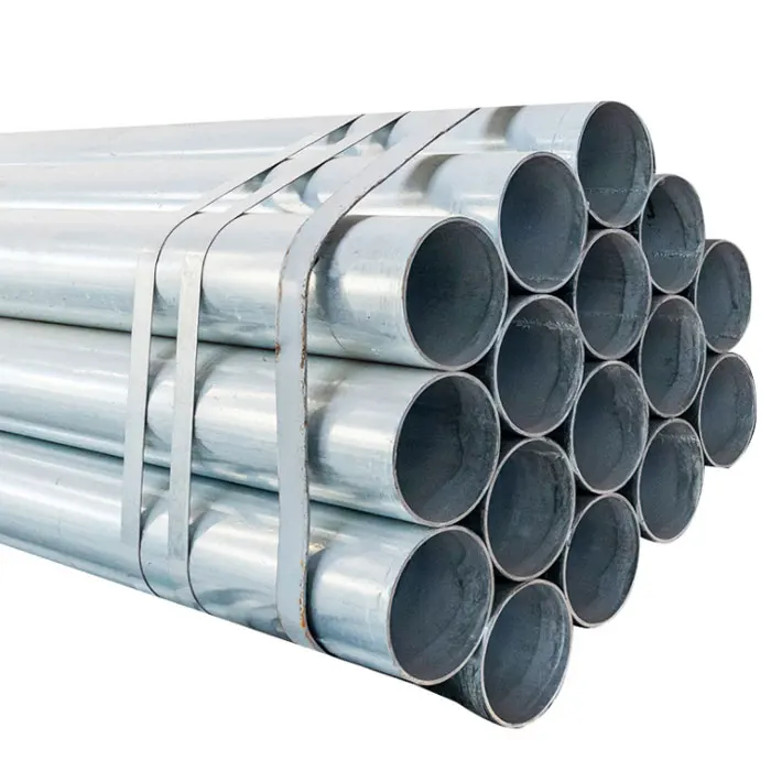 Cheap Price GI Pipe Steel Pre Galvanized Tube Hot Dip Galvanized Round Steel Pipe