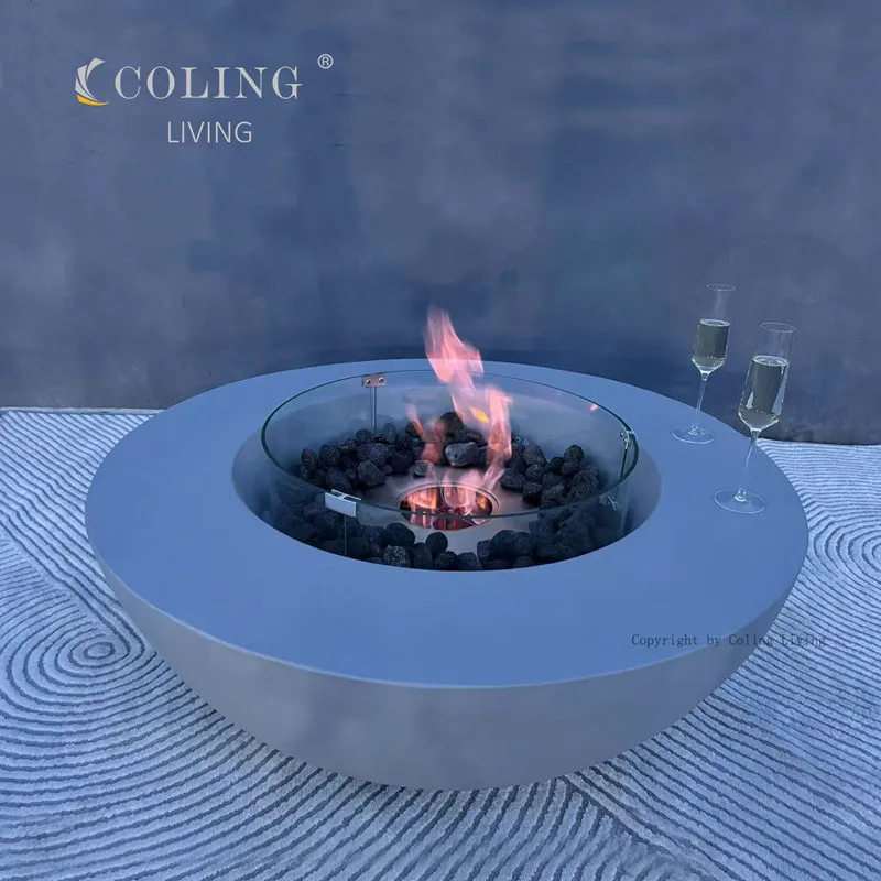 Factory New Advanced Freestanding Ethanol Fire Pit Luxury Fire Pit Table Ethanol Fuel Bioethanol Fireplace